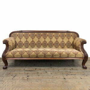 Victorian Carved Mahogany Sofa