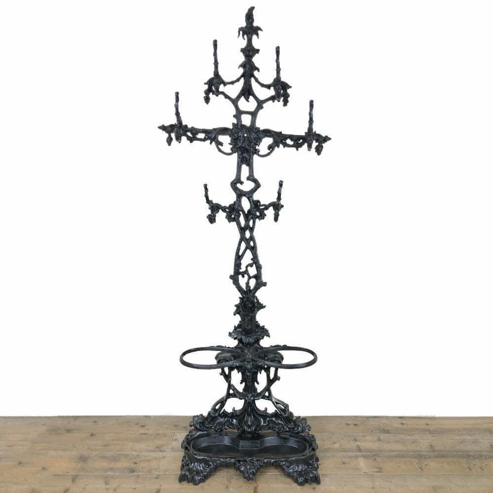Victorian Coalbrookdale Cast Iron Hall Stand