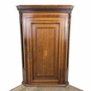 Georgian Oak Corner Cupboard