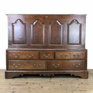 Antique Welsh Oak Mule Chest