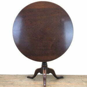 Antique George III Mahogany Pillar Table