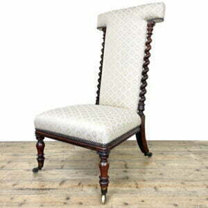 Victorian Walnut Prie Dieu Chair