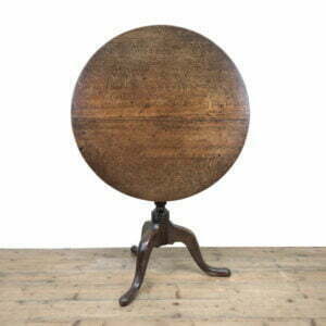 Georgian Oak Tilt Top Tripod Table