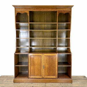 Large 19th Century Antique Oak Bookcase