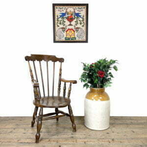 Antique Armchair with Penny Seat