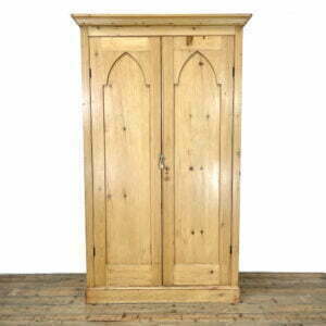 Large Victorian Antique Pine Wardrobe