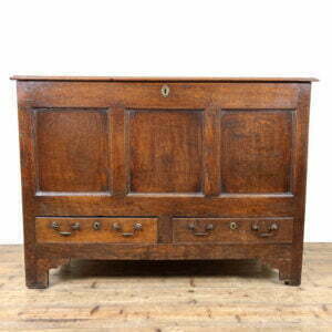 Antique 18th Century Oak Mule Chest