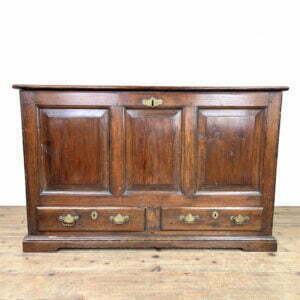 Small Antique Georgian Pine Mule Chest