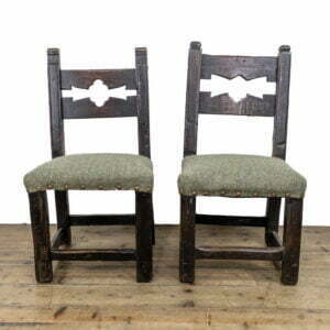 M 3277 Pair of Antique Cottage Chairs 1