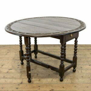 17th Century Antique Oak Gate Leg Table