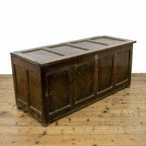 18th Century Antique Oak Coffer
