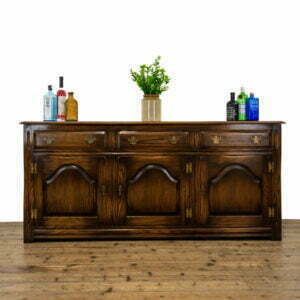 Reproduction Oak Dresser Base