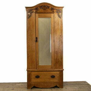 Edwardian Antique Arts & Crafts Wardrobe