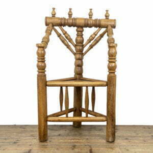 19th Century Golden Oak Corner Chair