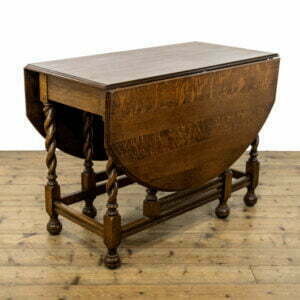Antique Oak Gateleg Dining Table