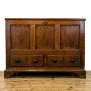 18th Century Antique Oak Mule Chest