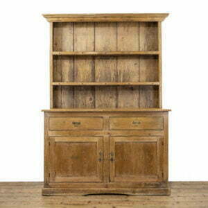 M 4086 19th Century Antique Stained Pine Dresser 1