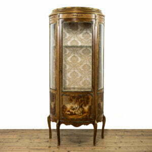 French Louis XV Style Glass Display Cabinet