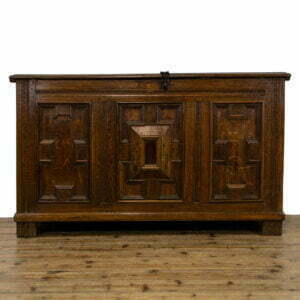 17th Century Antique Oak Coffer
