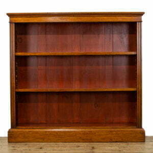 Victorian Mahogany Three Shelf Bookcase
