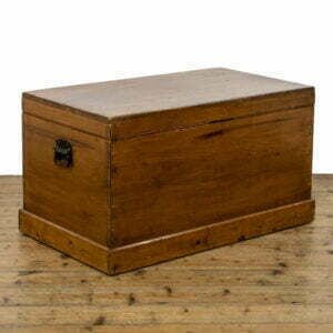 Antique Stained Pine Chest