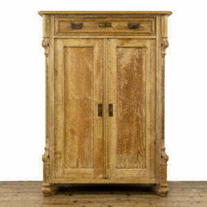 Large Rustic Antique Pine Cupboard