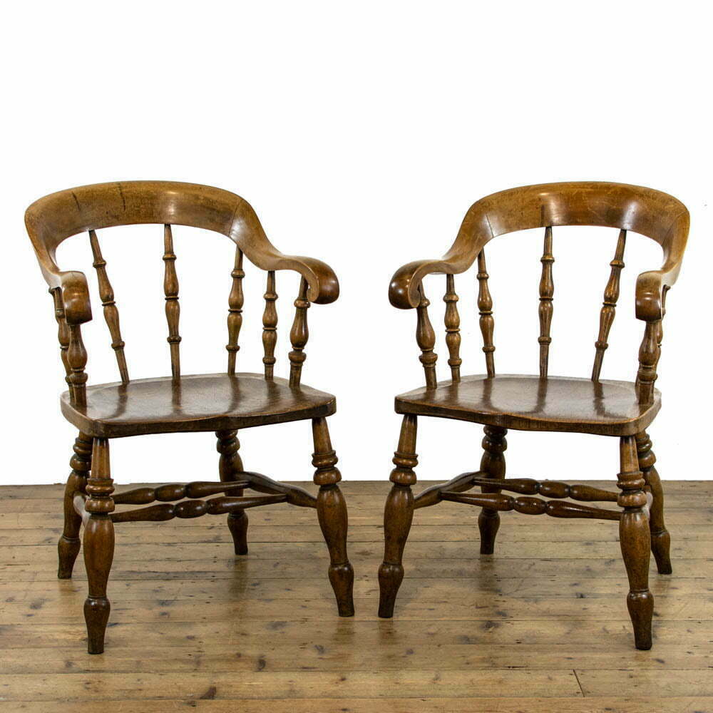 Pair of Antique Deacon’s Armchairs
