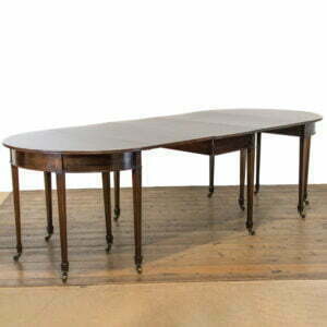 Large Multifunctional Antique Mahogany Dining Table