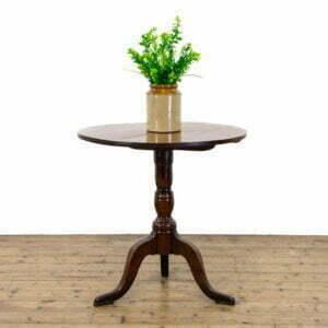 Antique Oak Tripod Table