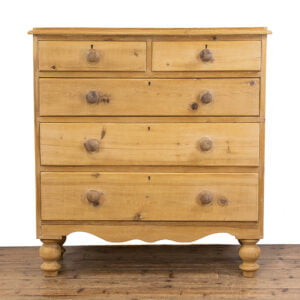 M-4280 Victorian Antique Pine Chest of Drawers Penderyn Antiques (1)