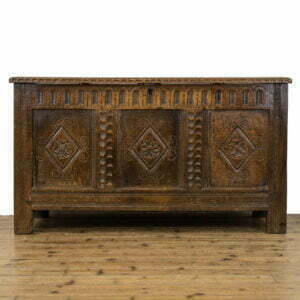 17th Century Antique Oak Coffer