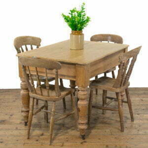 Antique Pine Kitchen Table