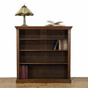 Victorian Antique Mahogany Open Bookcase
