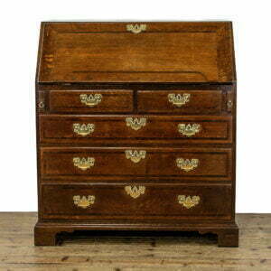 George III Antique Oak Bureau
