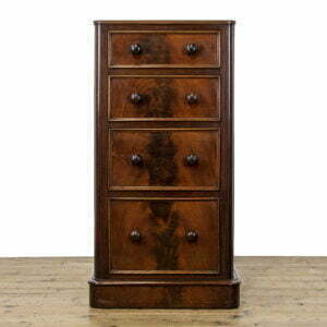 Antique Mahogany Pedestal Chest of Drawers