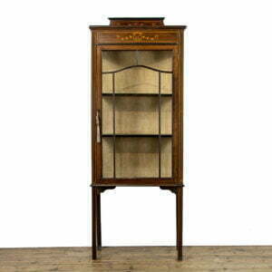 Edwardian Antique Mahogany Glass Display Cabinet