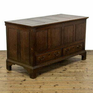 Georgian Antique Oak Mule Chest