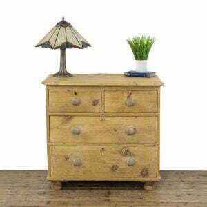 Small Antique Pine Chest of Drawers