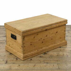 Small Antique Pine Trunk