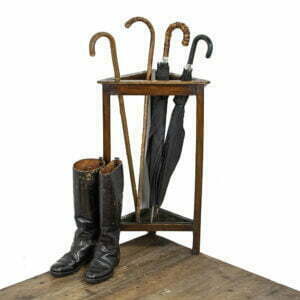 Small Antique Oak Stick and Umbrella Stand