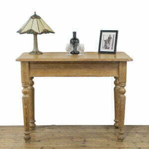 M-4410 Victorian Antique Pitch Pine Table Penderyn Antiques (1)