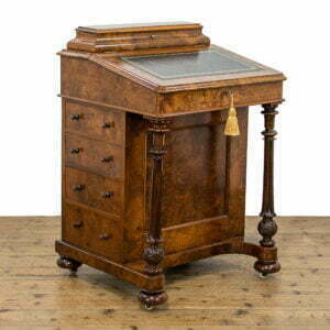 Victorian Antique Walnut Davenport Desk by ‘Holland and Sons’