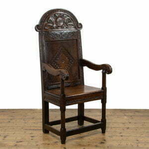 17th Century Antique Oak Wainscot Chair