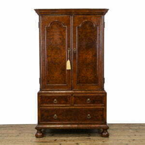 Antique Walnut Cabinet on Chest