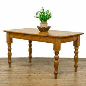 Antique Pine Farmhouse Kitchen Table
