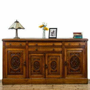 Antique Oak Dresser Base