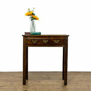 18th Century Antique Oak Side Table