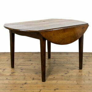 Antique French Fruitwood Drop Leaf Farmhouse Table
