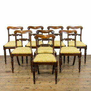Antique Set of Eight Regency Dining Chairs