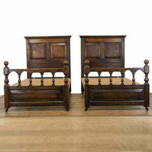 Pair of Antique Oak Single Beds